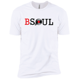 Premium Fitted White BSoul Tee (Mens & Ladies)