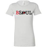 Premium Fitted White BSoul Tee (Mens & Ladies)